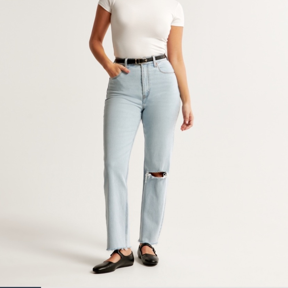 The Ankle Straight High Rise